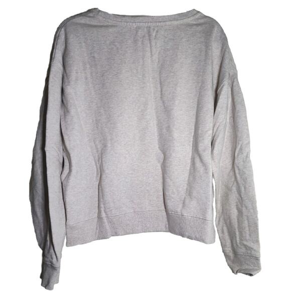 Pact Sunset Crewneck Gray Women's Sweatshirt Size XL - Picture 2 of 7